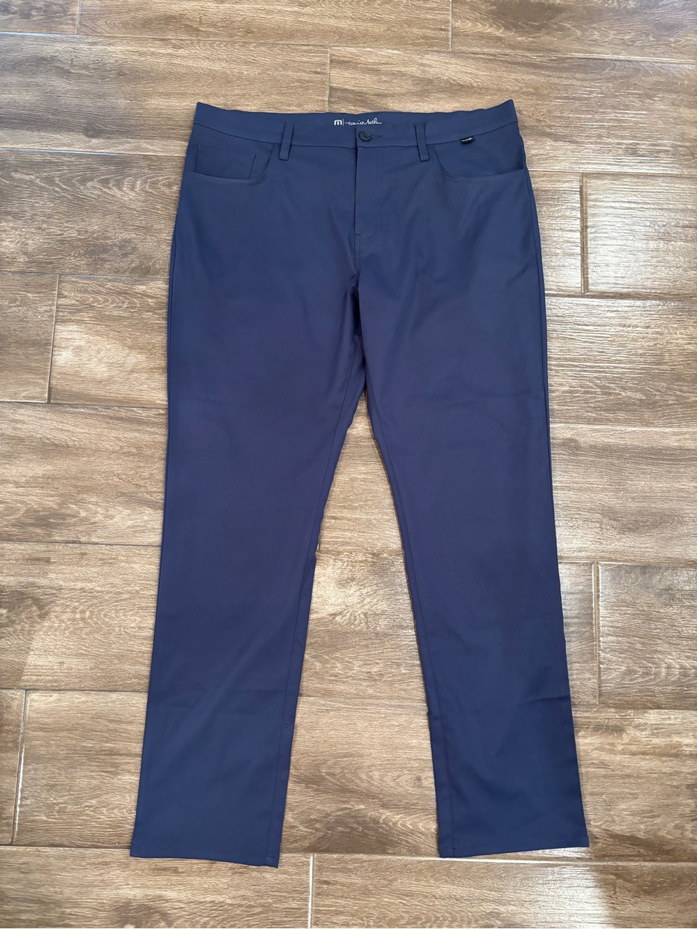 Travis Matthew’s Men's Navy Blue Size 38 Performance Casual Pants Business Golf